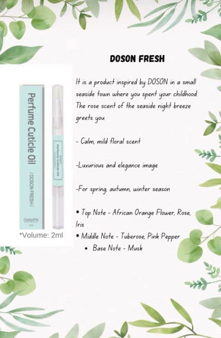 Perfumed Cuticle Oil Pen - Doson