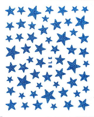 GellyFit Nail Sticker - Star Blue