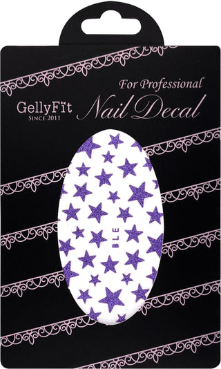GellyFit Nail Sticker - Star Purple