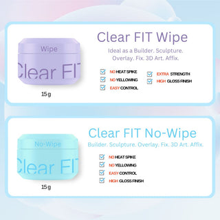 Clear FIT Builder Gels