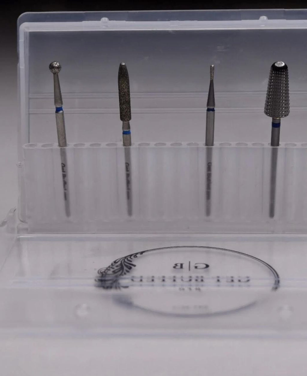 Get Buffed Pro E-File Bit Set & Case – GellyFitUSA