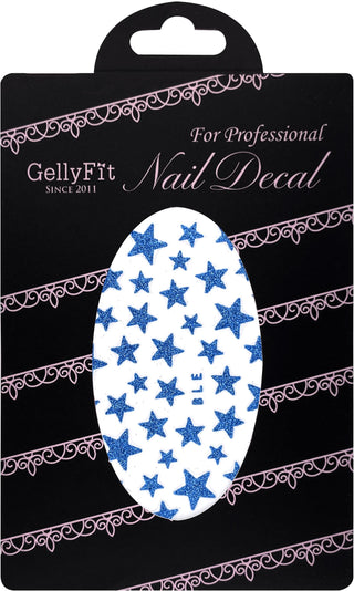 GellyFit Nail Sticker - Star Blue