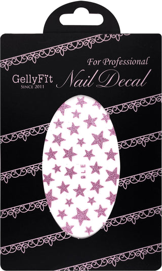 GellyFit Nail Sticker - Star Pink